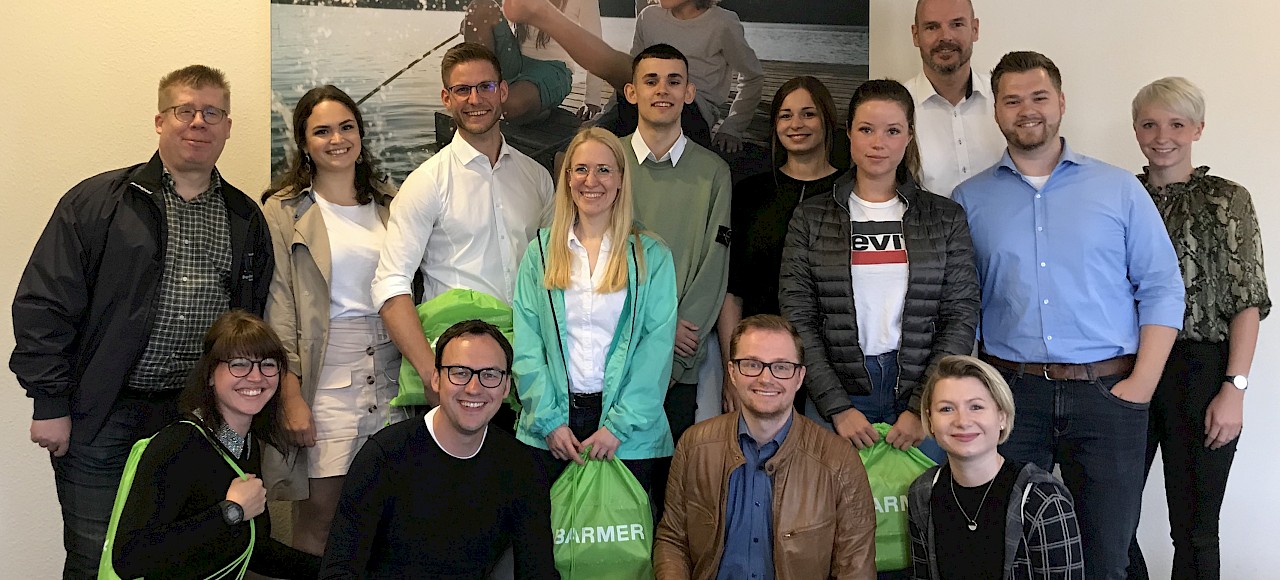 letztes Gruppenbild bevor es auf Tour geht